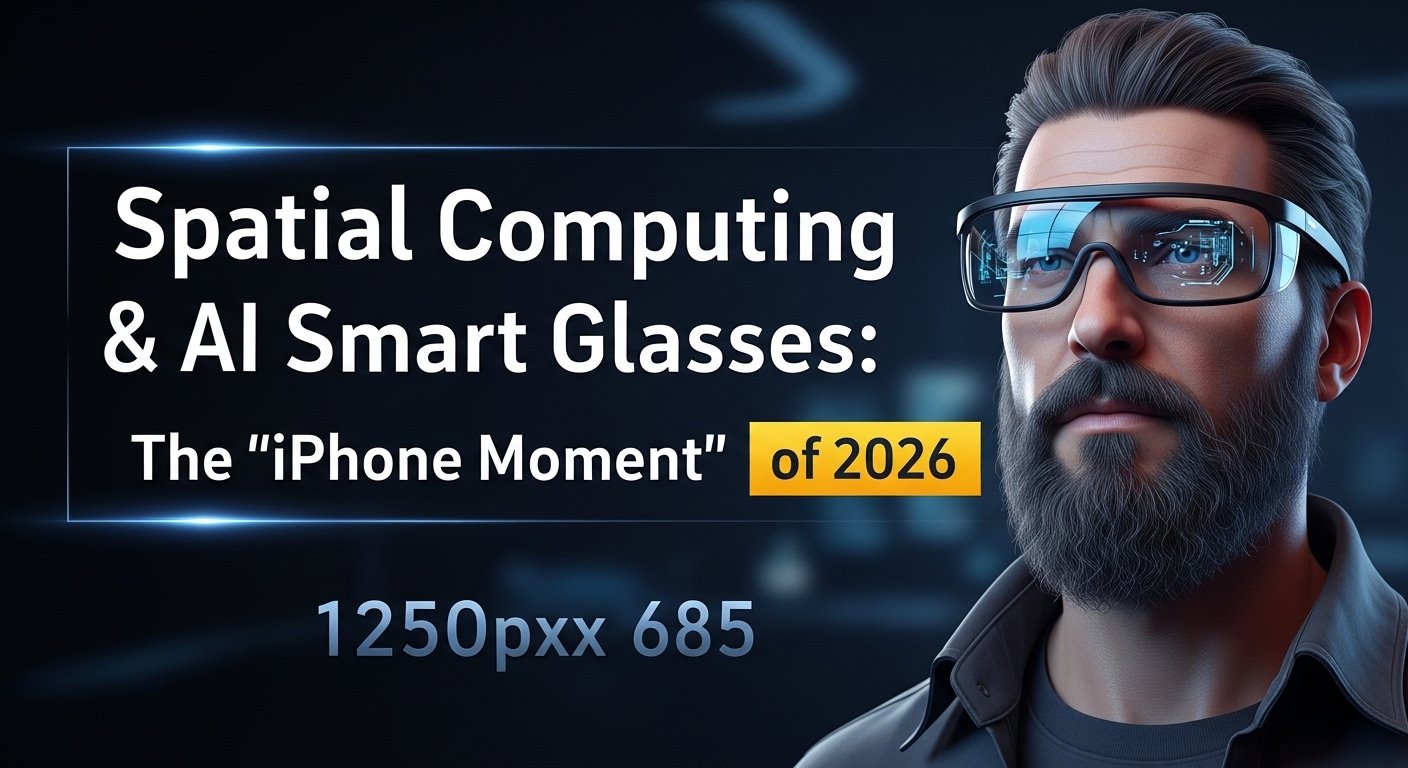 Spatial Computing & AI Smart Glasses: The "iPhone Moment" of 2026